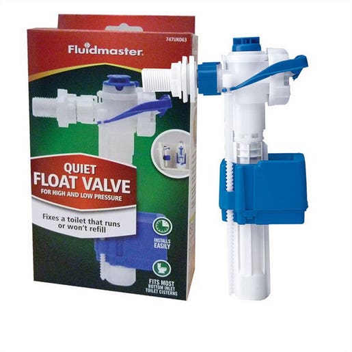 Fluidmaster 747UK063 Quiet Float Valve Side Entry